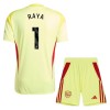 Officiële Voetbalshirt + Korte Broek Doelman Arsenal RAYA 1 2025-26 - Kids